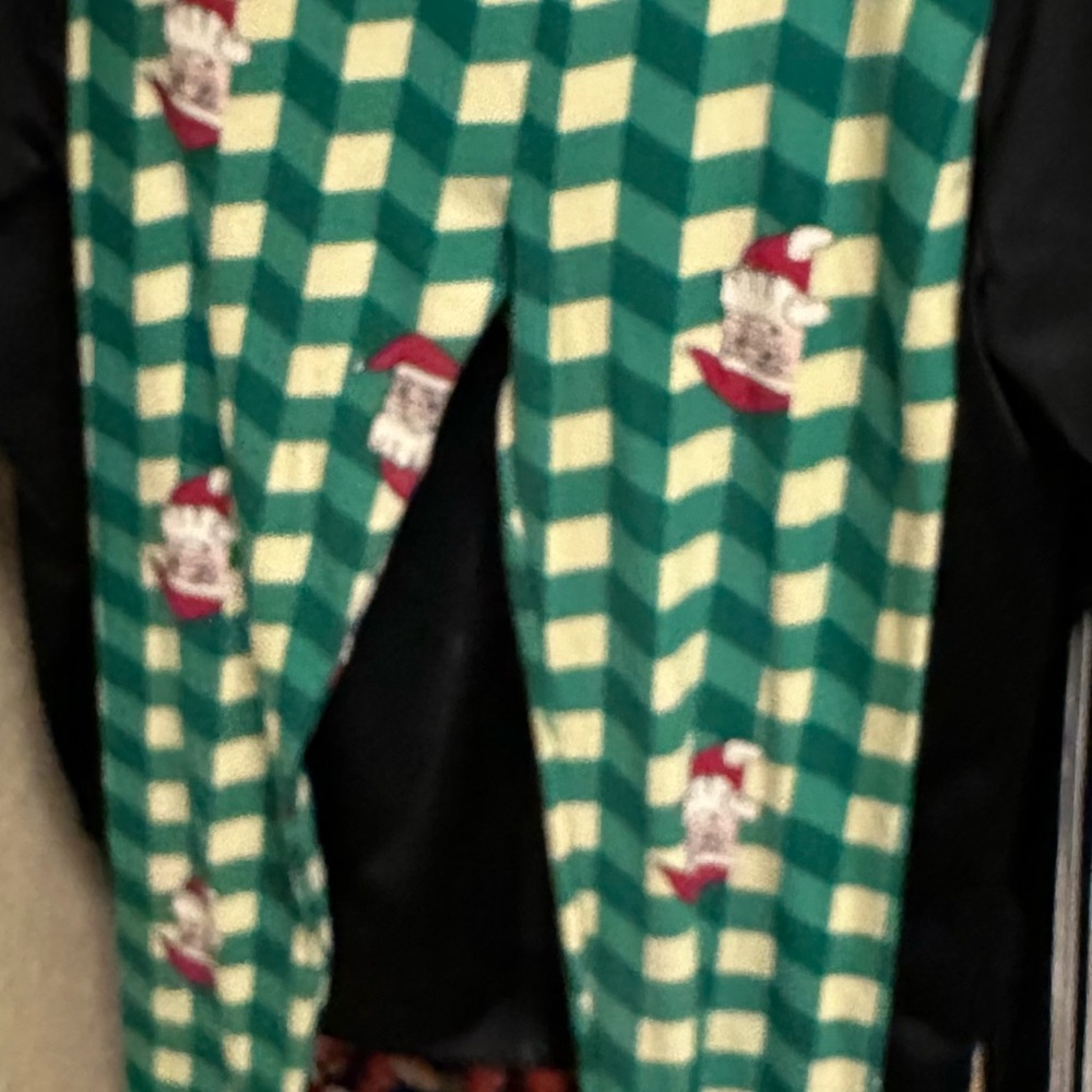 LulaRoe OS Christmas Leggings